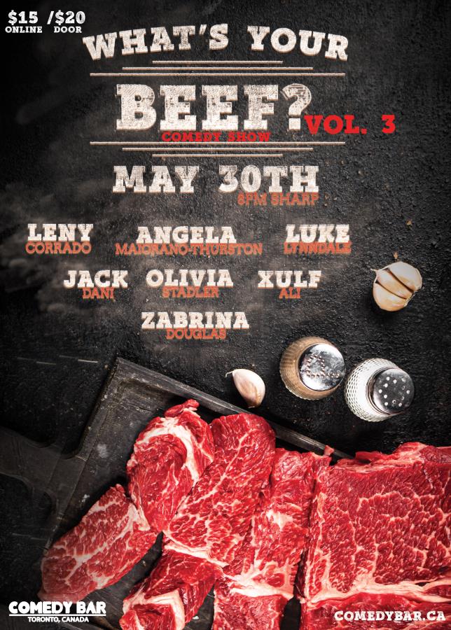 Leny the Butcher presents: What’s Your Beef ?