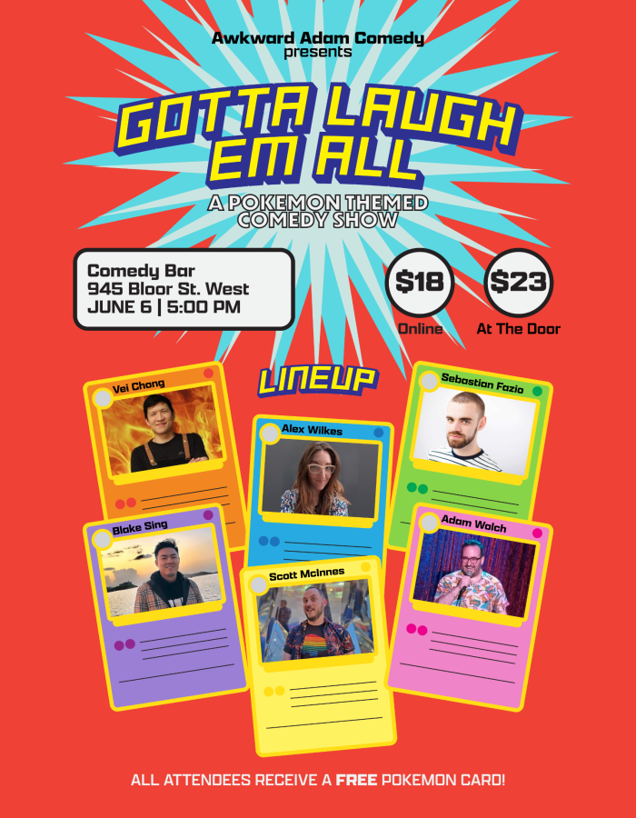 Gotta Laugh ‘Em All: A Pokemon Comedy Show  