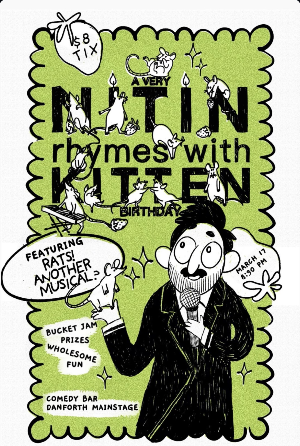 A Very Nitin Rhymes With Kitten Birthday