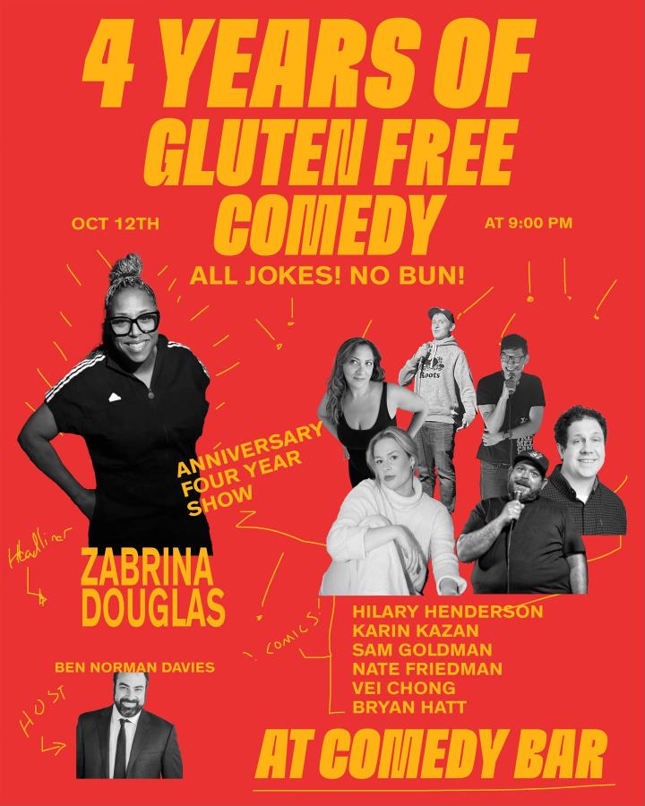  Gluten Free Comedy