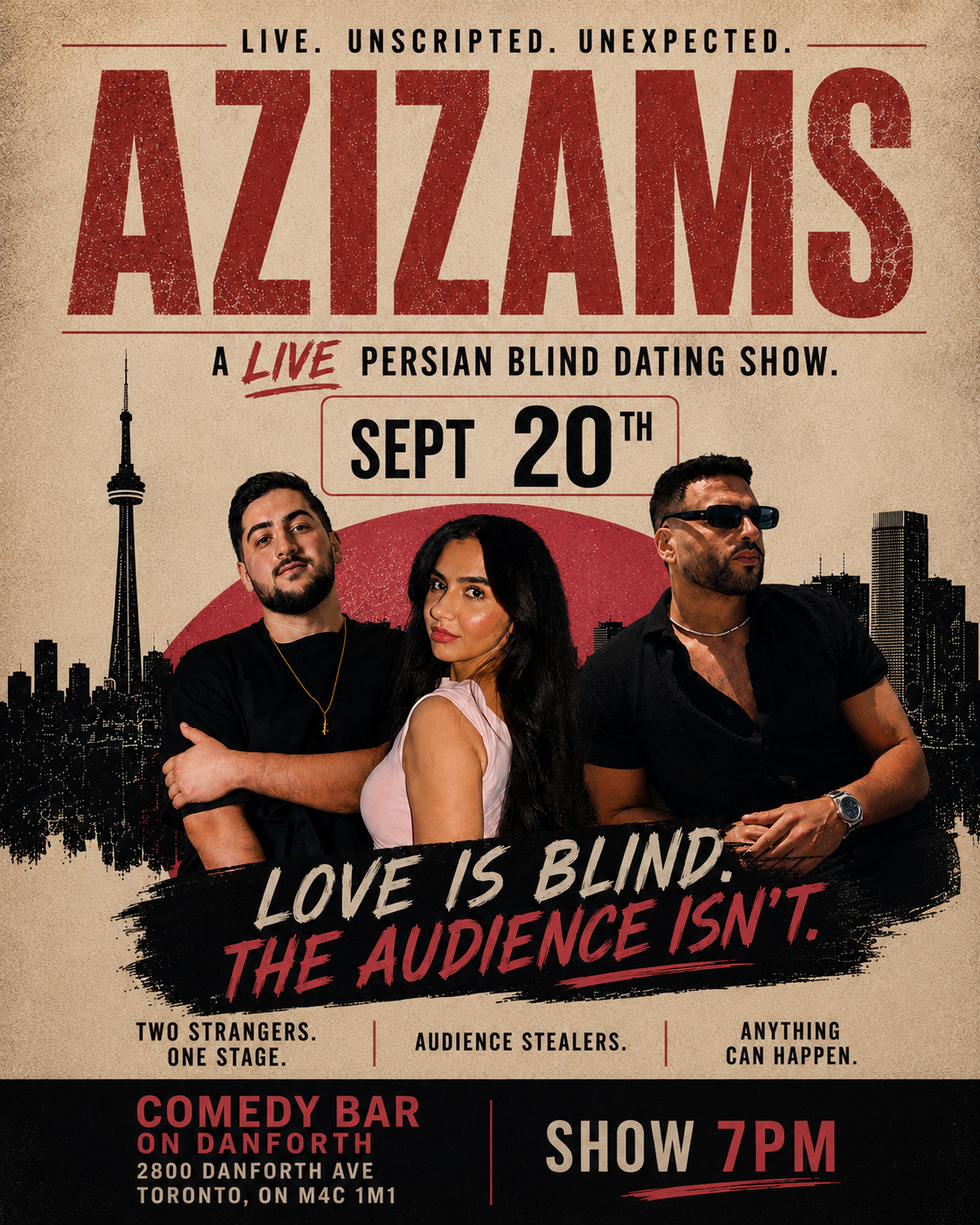 Azizams: A Live Persian Dating Show