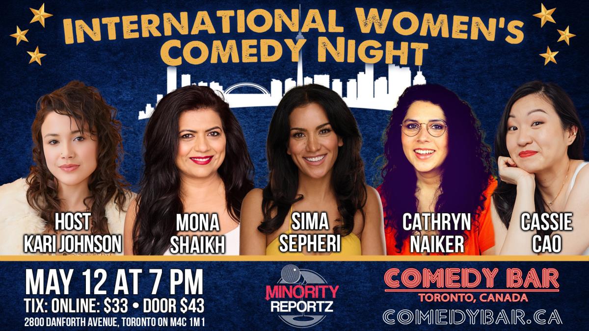 Minority Reportz presents International Women's Comedy Night