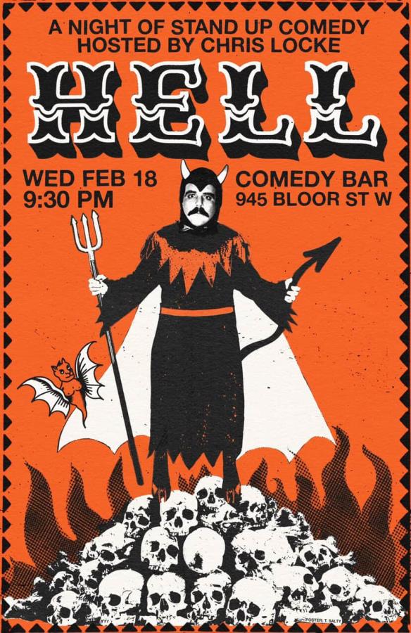 Hell: A Stand Up Comedy show hosted by Chris Locke