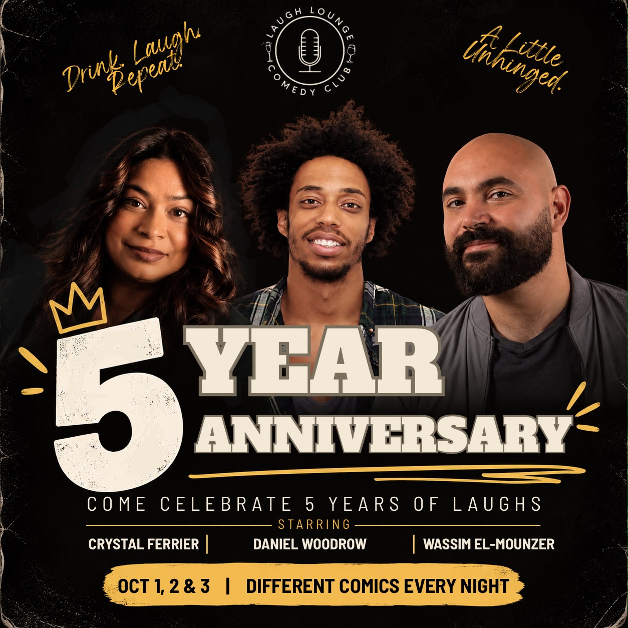 Laugh Lounge 5 Year Anniversary Show