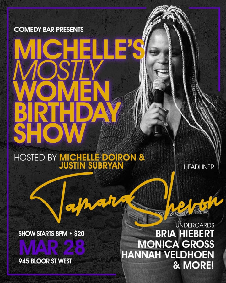 Michelle's Mostly Women Birthday Show