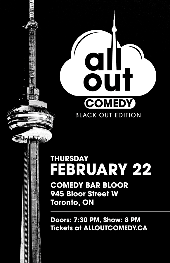 ALL OUT COMEDY - Black Out Edition