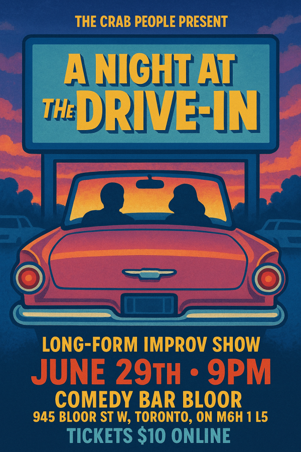 A Night At The Drive In: Presented By The Crab People