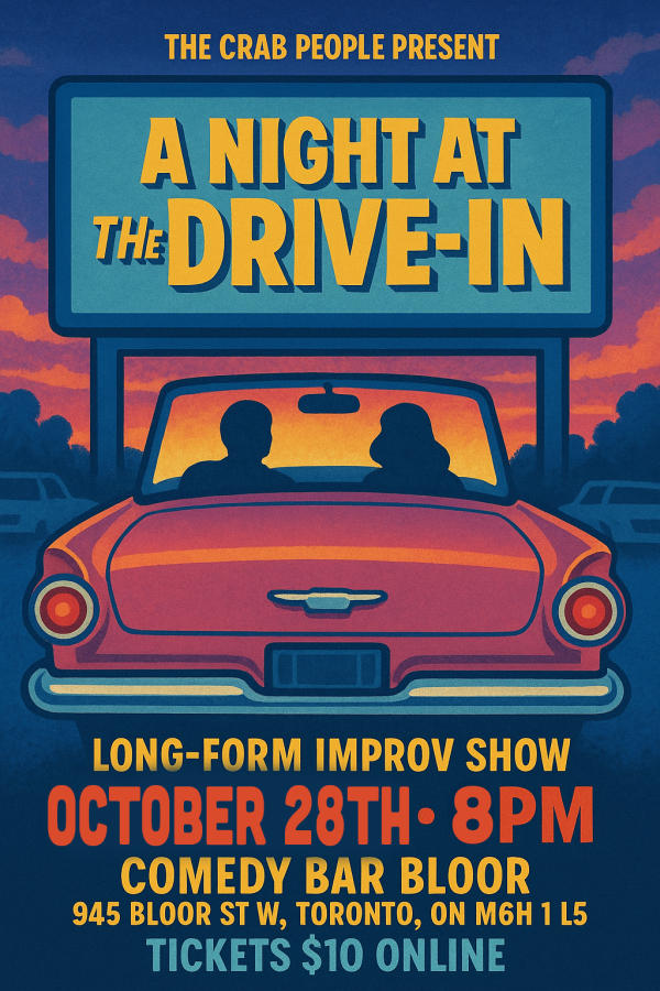 A Night At The Drive In: Presented By The Crab People