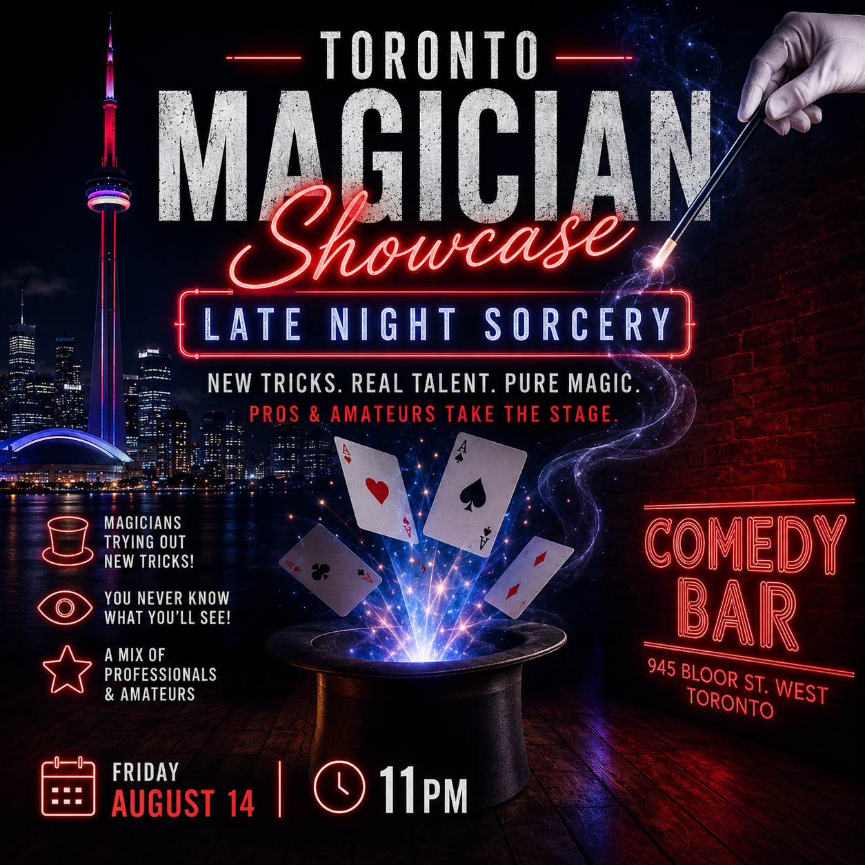 The Toronto Magician Showcase - Late Night Sorcery