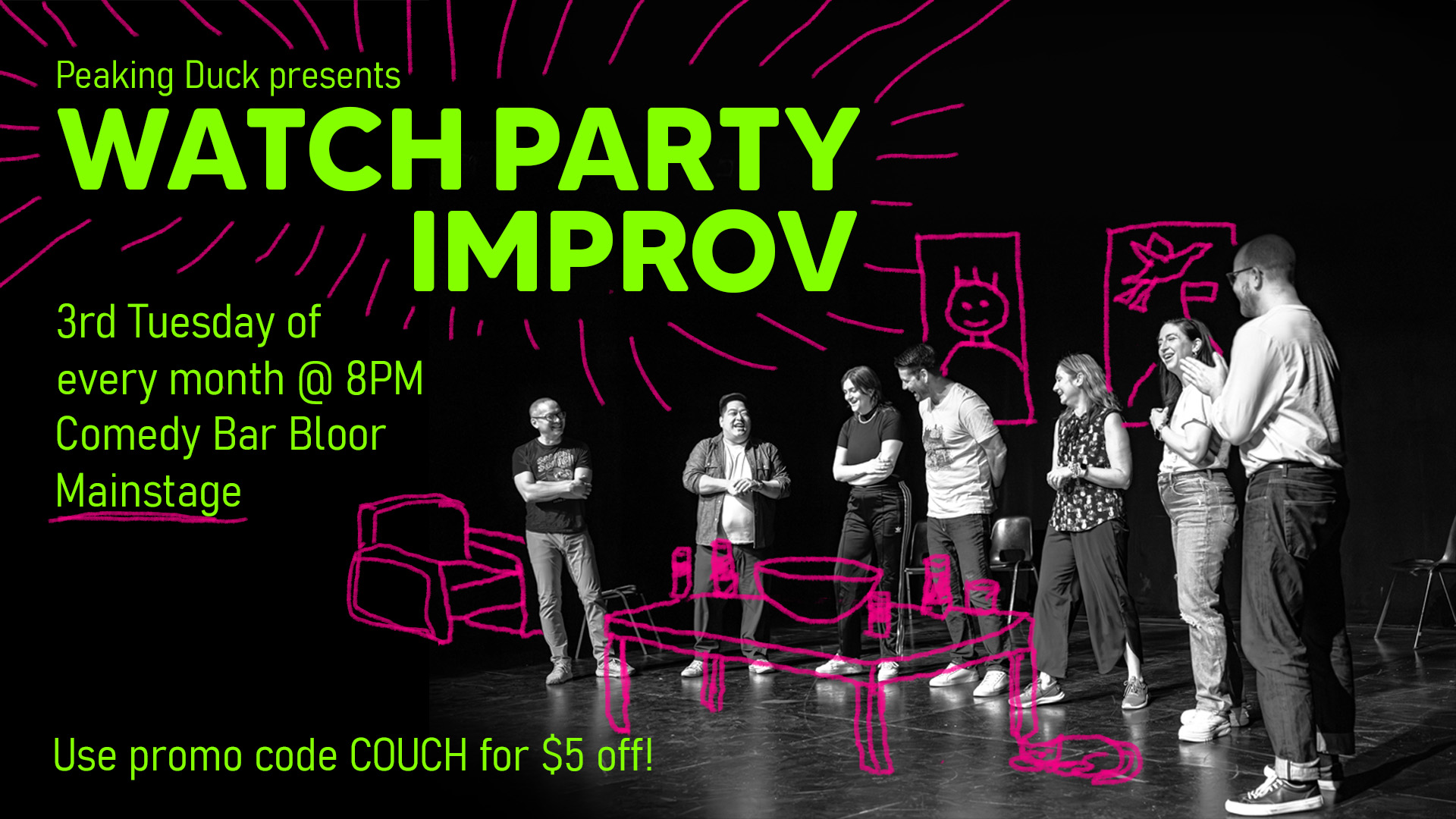 Watch Party Improv