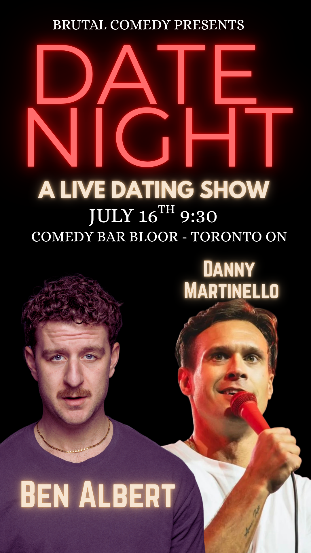Brutal Comedy presents Date Night