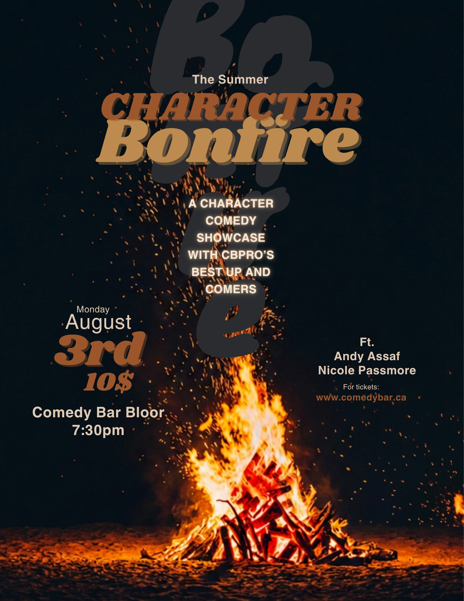 The Summer Character Bonfire
