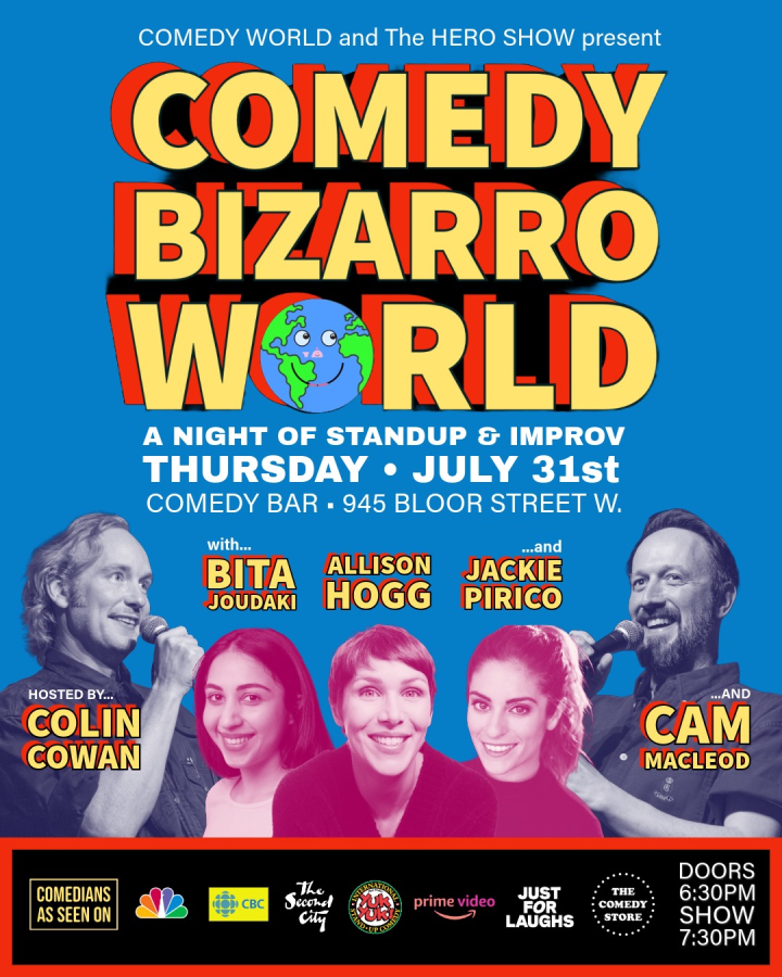 COMEDY BIZARRO WORLD: a night of standup & improv