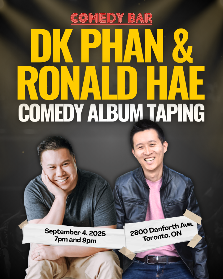 DK Phan and Ronald Hae Live Comedy Album Taping