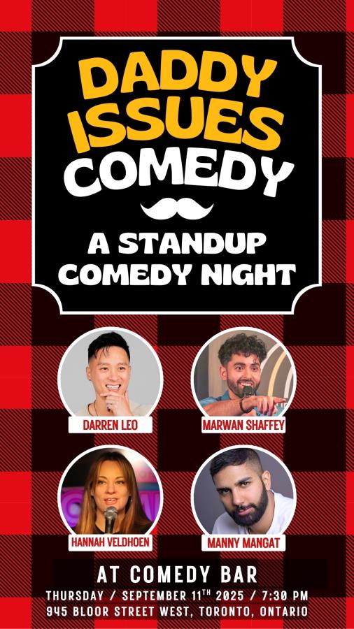 Daddy Issues - A Standup Comedy Night