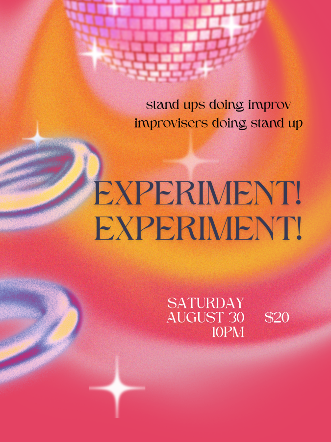 Experiment! Experiment!