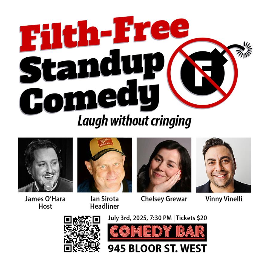 Filth-Free Standup Comedy