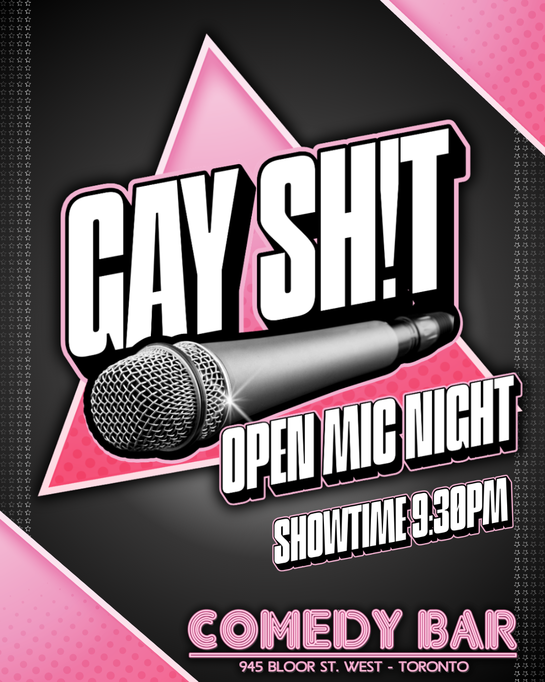 GAY SH!T - OPEN MIC NIGHT