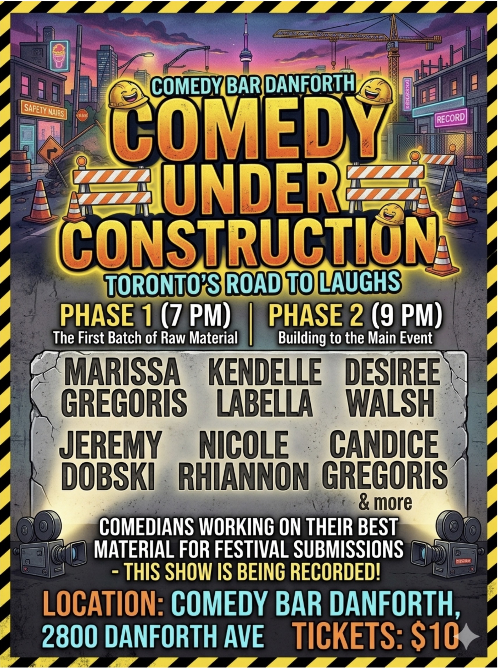 Comedy Under Construction