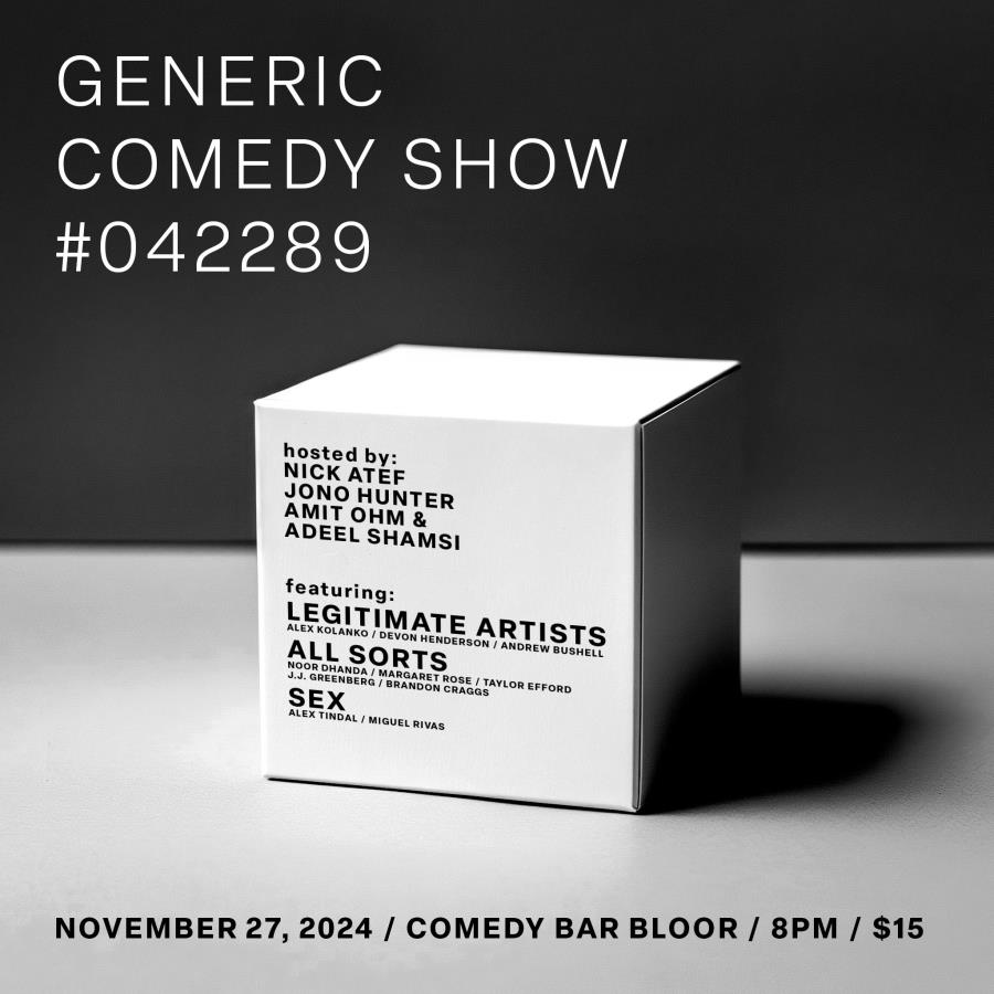 Generic Comedy Show #042289