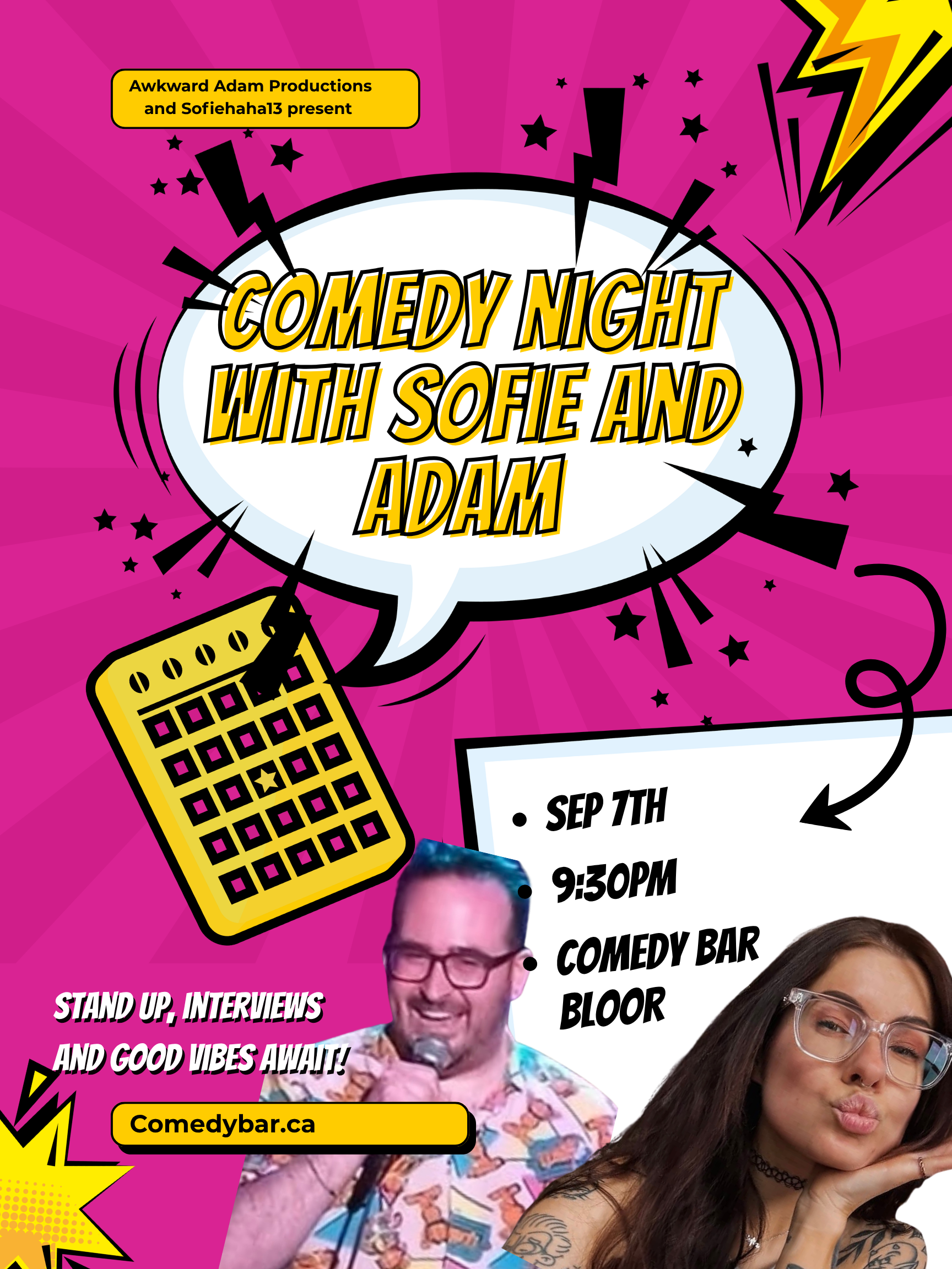 Comedy Night with Sofie and Adam