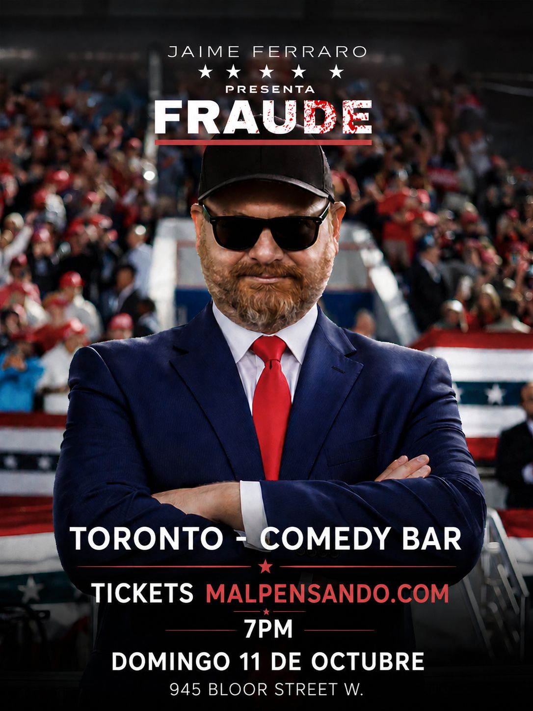  Jaime Ferraro en Toronto - FRAUDE
