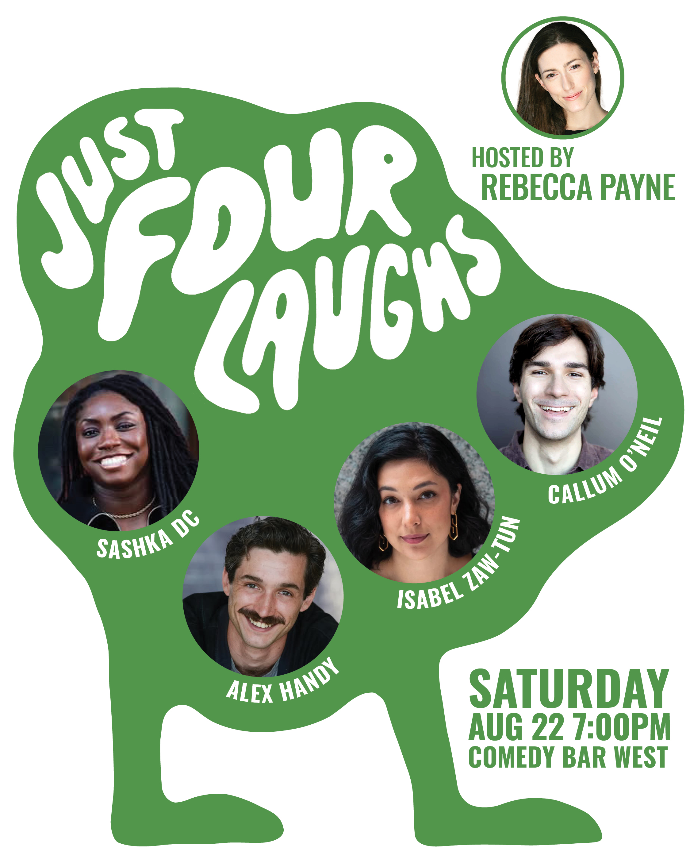 Just FOUR Laughs