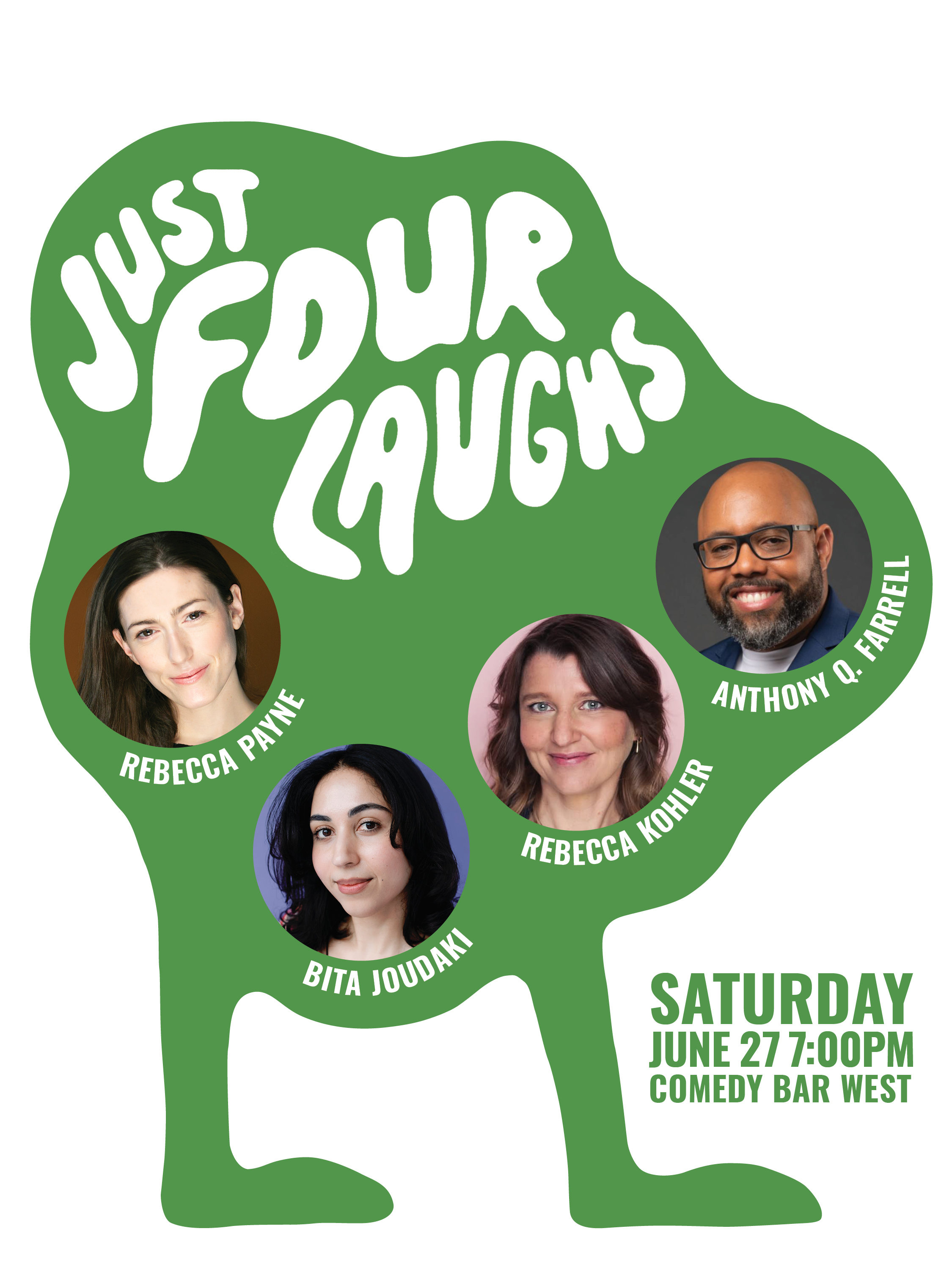 Just FOUR Laughs