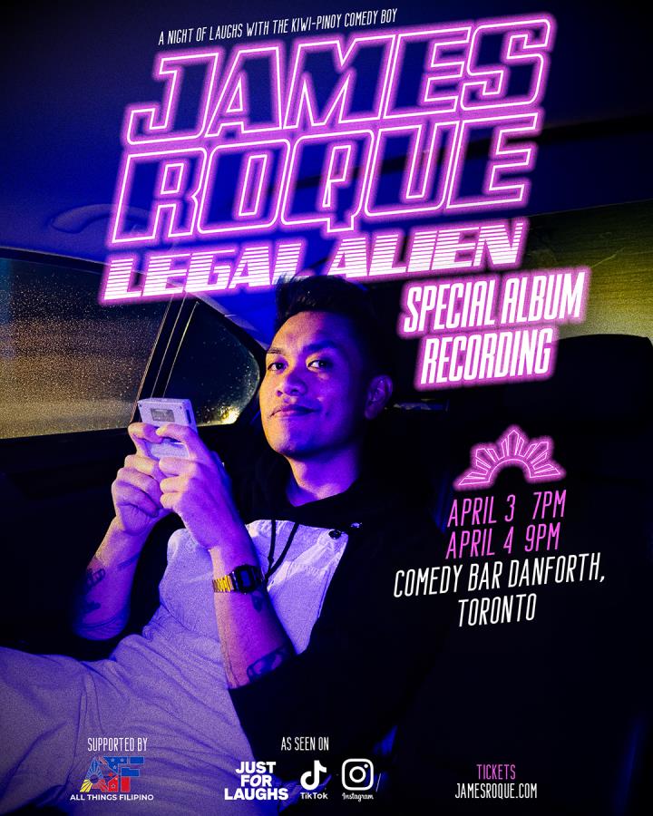 James Roque – Legal Alien (Special Album Recording)