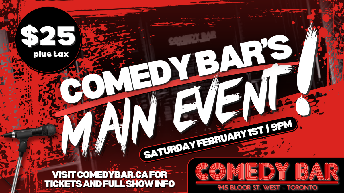 Comedy Bar’s Main Event