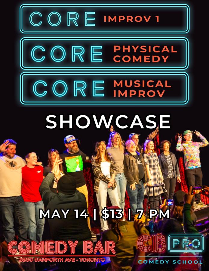 SHOWCASE: Improv 1, Physical Comedy & Musical  Improv