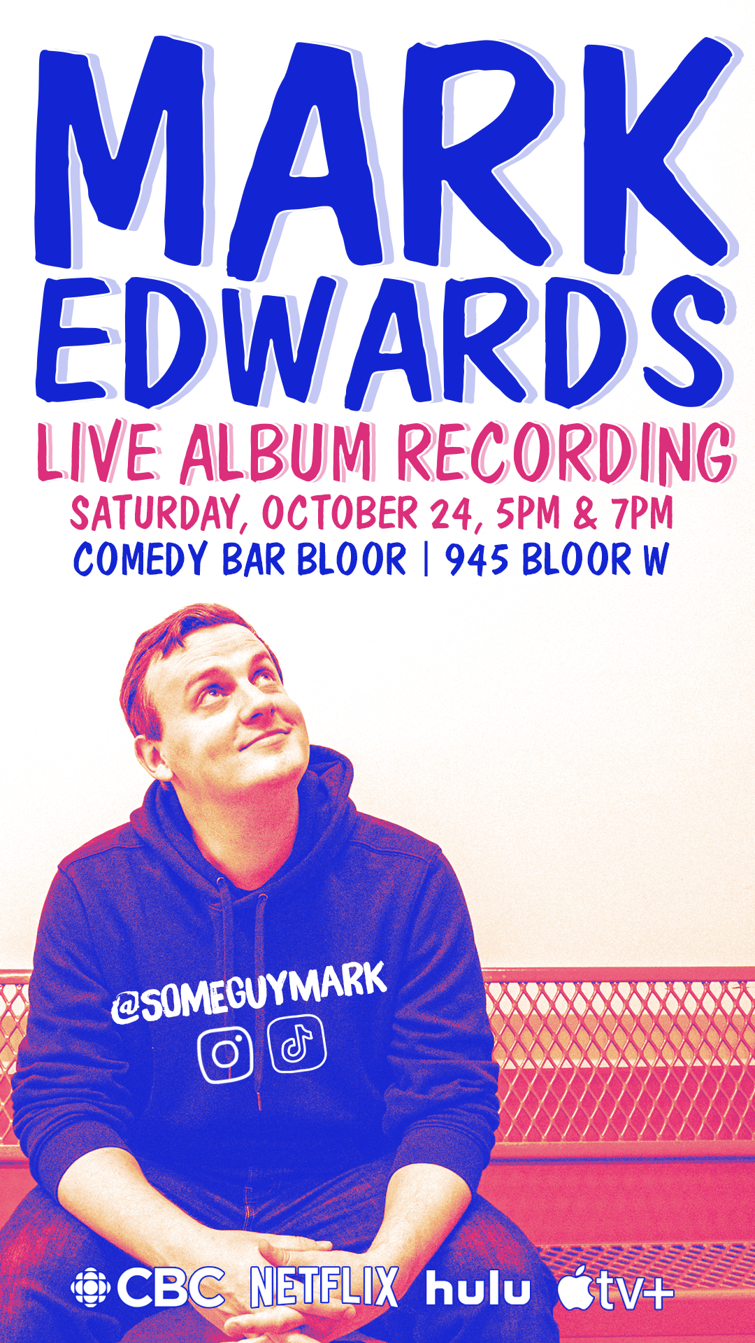 Mark Edwards: Live Album Recording