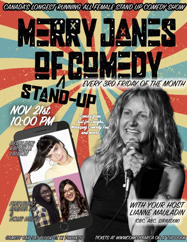 The Merry Janes of Comedy Stand Up