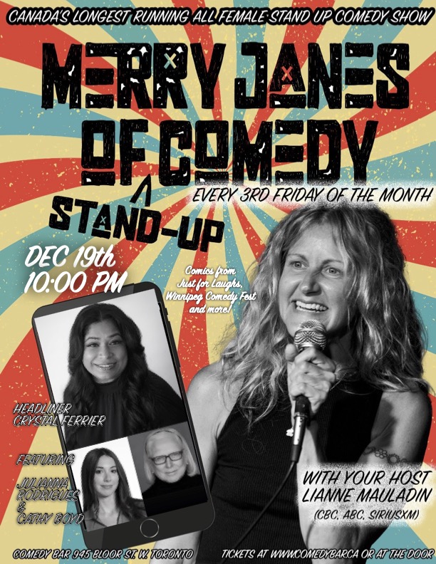 The Merry Janes of Comedy Stand Up