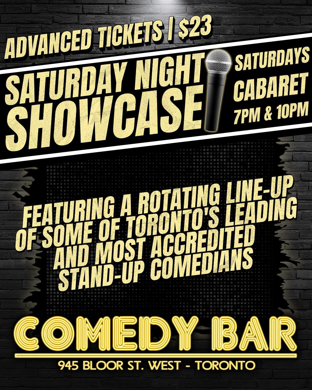 Saturday Night Showcase