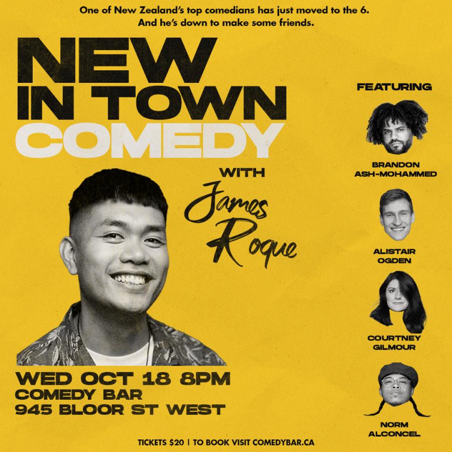 New in Town Comedy (with James Roque)