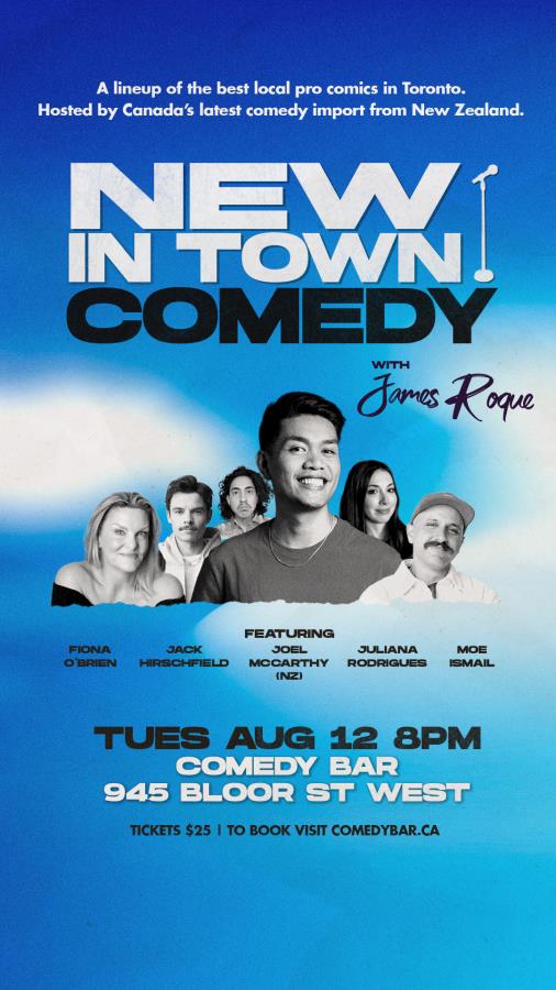 New in Town Comedy (with James Roque)