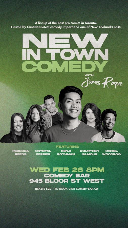 New in Town Comedy (with James Roque)