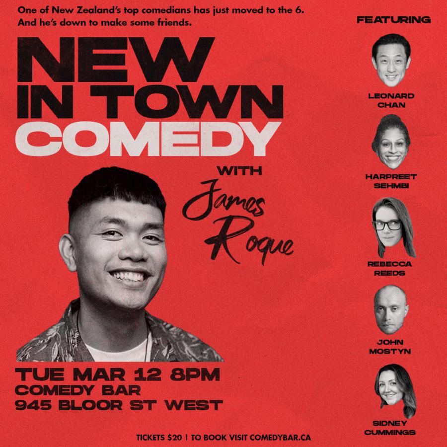 New in Town Comedy (with James Roque)