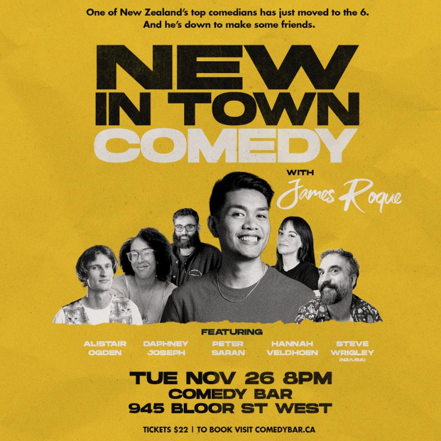 New in Town Comedy (with James Roque)