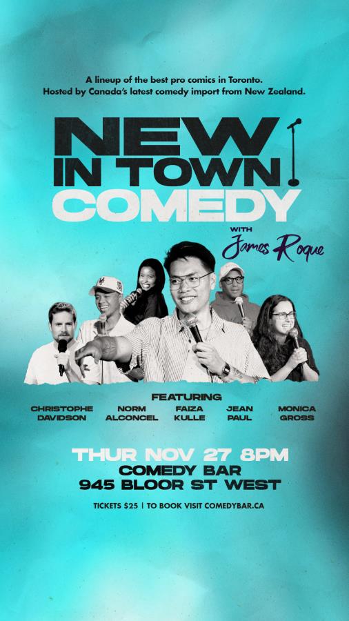 New in Town Comedy (with James Roque)