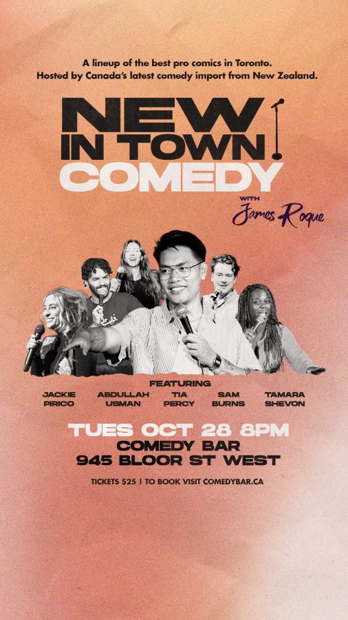 New in Town Comedy (with James Roque)
