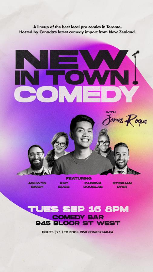 New in Town Comedy (with James Roque)