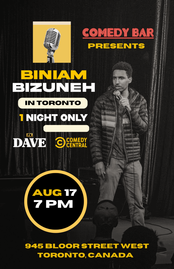 Biniam Bizuneh in Toronto