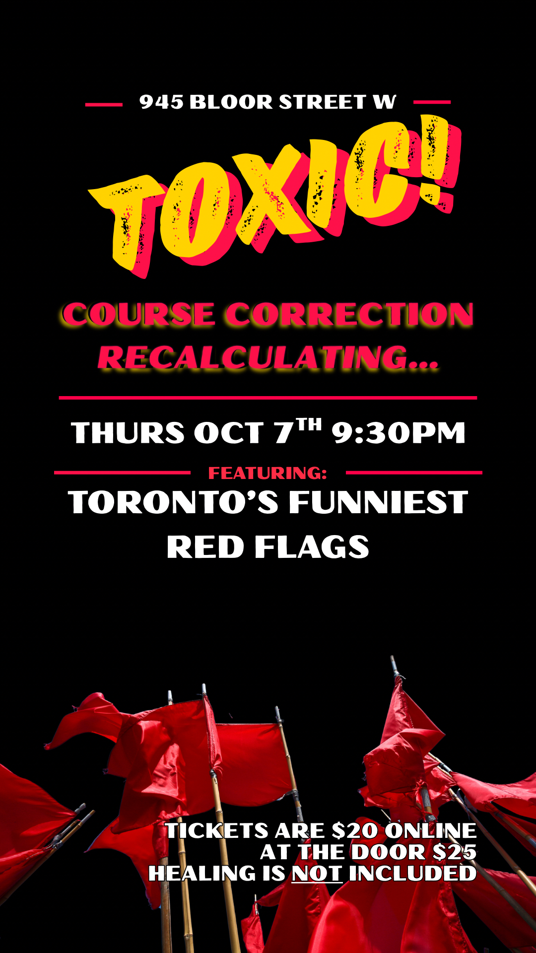 TOXIC: COURSE CORRECTION Recalculating…