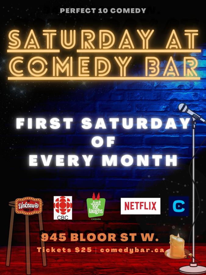 Saturday at Comedy Bar