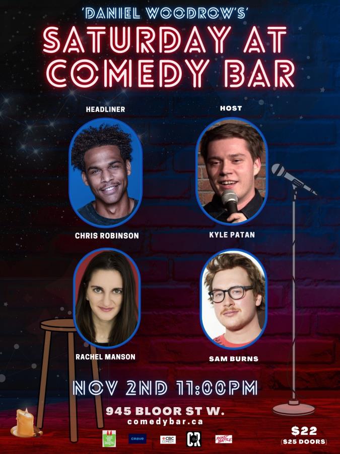 Saturday at Comedy Bar