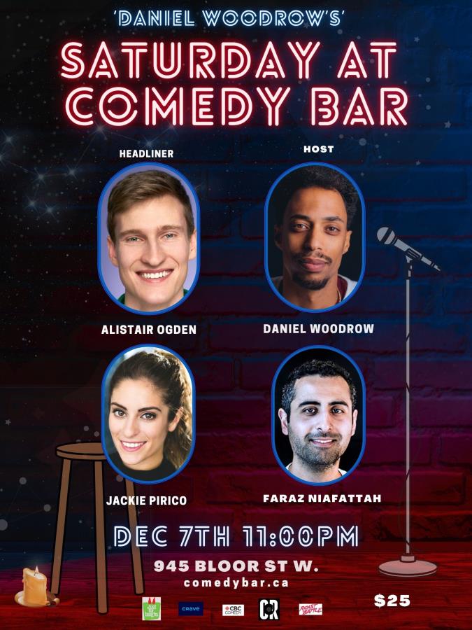 Saturday at Comedy Bar