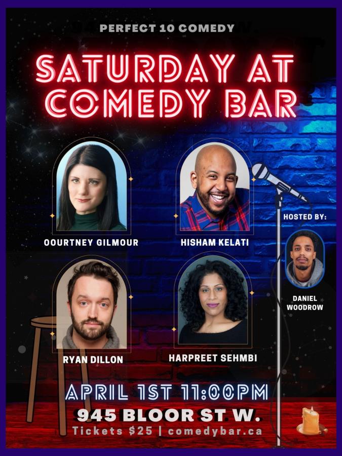 Saturday at Comedy Bar