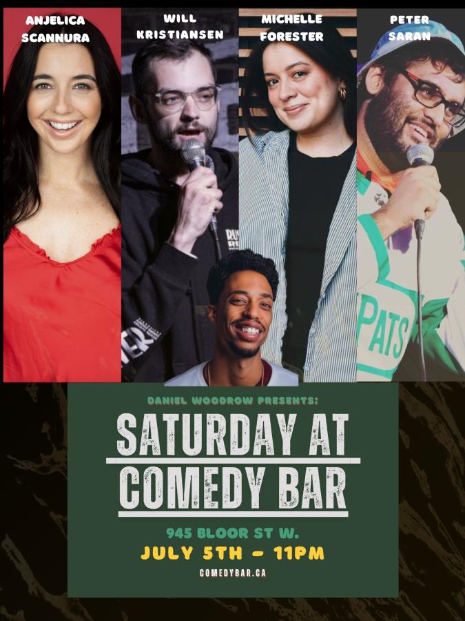 Saturday at Comedy Bar
